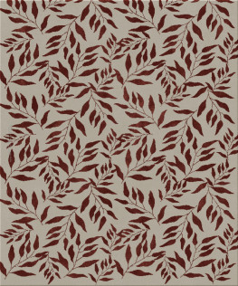 Anna-Veda 13184-branches au vent - handgefertigter Teppich,  getuftet (Indien), 24x24 5ply Qualität